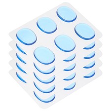 30 Pcs Drum Dampeners Drum Gel Silicone Blue for Drums Tone Control