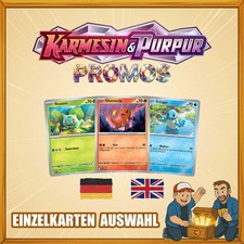 Pokémon Promo Karten Einzelkarten Auswahl Karmesin & Purpur SVP Deutsch Englisch