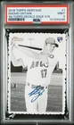 2018 Topps Heritage Shohei Ohtani 1969 Deckle Edge Rookie RC #1 PSA 9