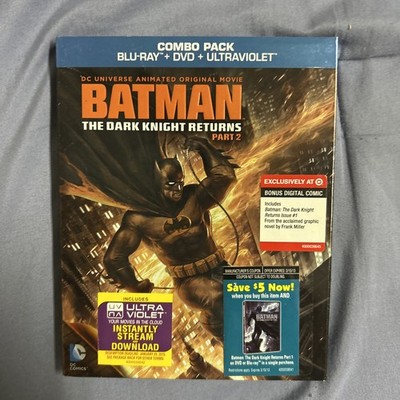 DCU Batman The Dark Knight Returns Part 2 Blu-ray Slipcover