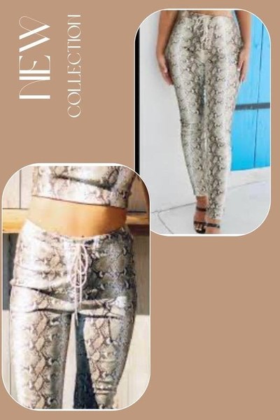 Women Tiger Mist Trousers Beige Polyester 34