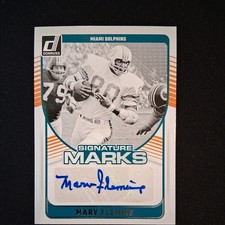 2024 Panini Donruss - Signature Marks Marv Fleming #SMA-MFL (AU, RC)