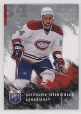 2007-08 Be a Player Platinum Player's Club 14/25 Guillaume Latendresse #107 4f1