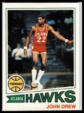 1977-78 Topps #98 John Drew White Backs