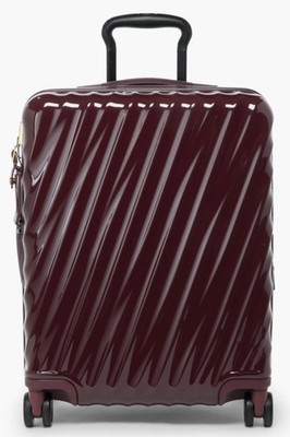 NWT TUMI 19 Degree Continental Expandable 4 Wheeled Carry-On 22'' in Wine $850