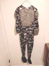 RUBIES STEALTH WARRIOR GREY ARMOUR CAMO JUMPSUIT HALLOWEEN COSTUME MEDIUM