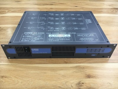 Cloud Electronics CX-A450 4-Kanal Endstufe 4 x 50 Watt