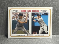 2023 Topps Heritage High Number - Base Update Aaron Judge, Roger Maris #100