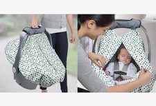 Summer 2 In 1 Baby Carry Cover Polka Dot Ln Travel Summer 2 In 1 Baby Carry Cover Polka Dot Ln Travel
