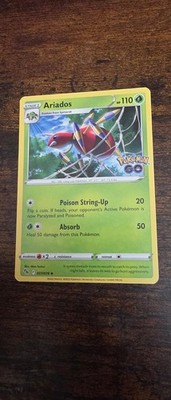 Ariados 007/078 Uncommon Pokemon GO Pokemon Near Mint