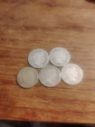 lot of 5 Barber Dimes All Different 1901 05 06 11 And 13 Over 100 Years Old