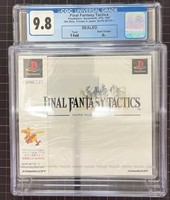 Final Fantasy Tactics PS1 CGC 9.8 A+ Sealed First Print Playstation Japan