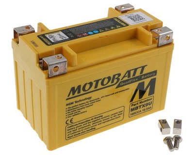Batterie 10 5Ah MOTOBATT MBTX9U für KAWASAKI ZX600 Ninja ZX750 ZX900 Z1000 EX250