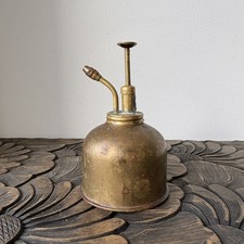 Vintage Brass Plant Mister, watering can, water spray bottle, brass plant mister