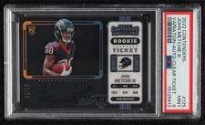 2022 Panini Contenders Clear 2/10 John Metchie III #125 PSA 9 MINT Auto zt7