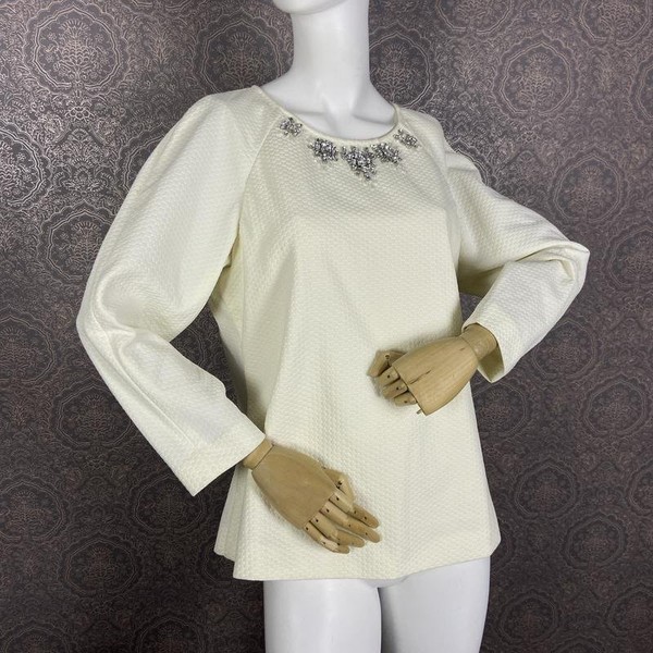 Women Ted Baker Shirt Beige Polyester 40 / L / 48