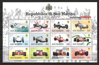 San Marino postfrischer Zd Bogen Michel Nr. 1758 1769 (1998)
