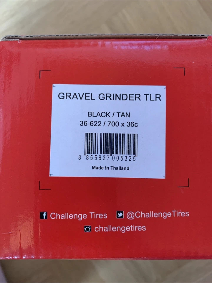 Challenge Gravel Grinder Open Pro TLR 36mm Black/Tan 36-622 700x36c (1 Stck) - Bild 2 von 3