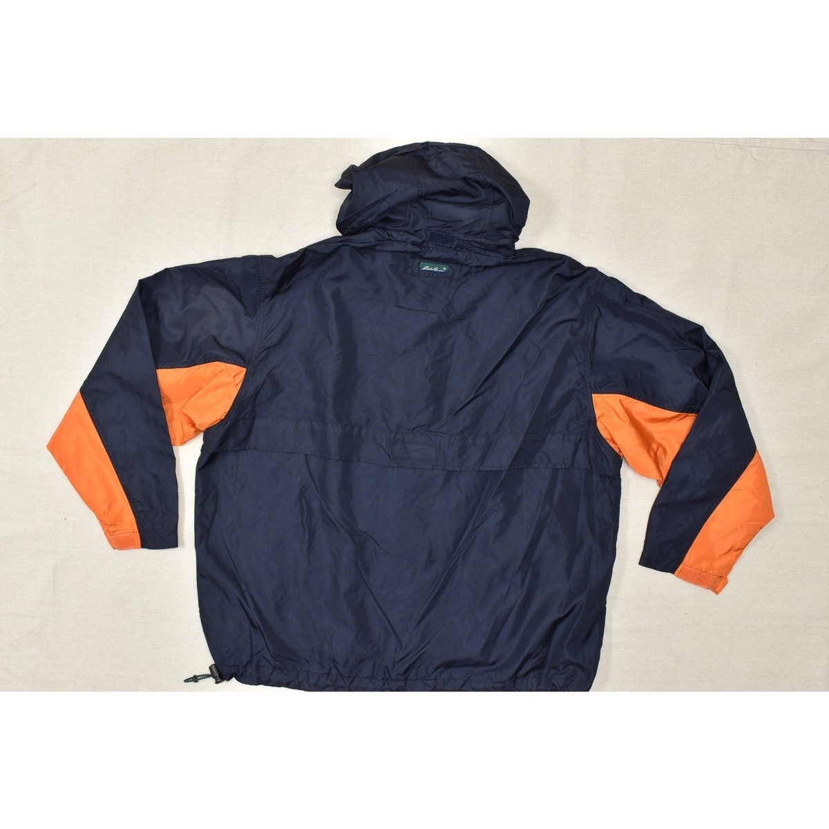 Vintage Eddie Bauer WeatherEdge Men's Anorak Windbreaker 1/4 Zip