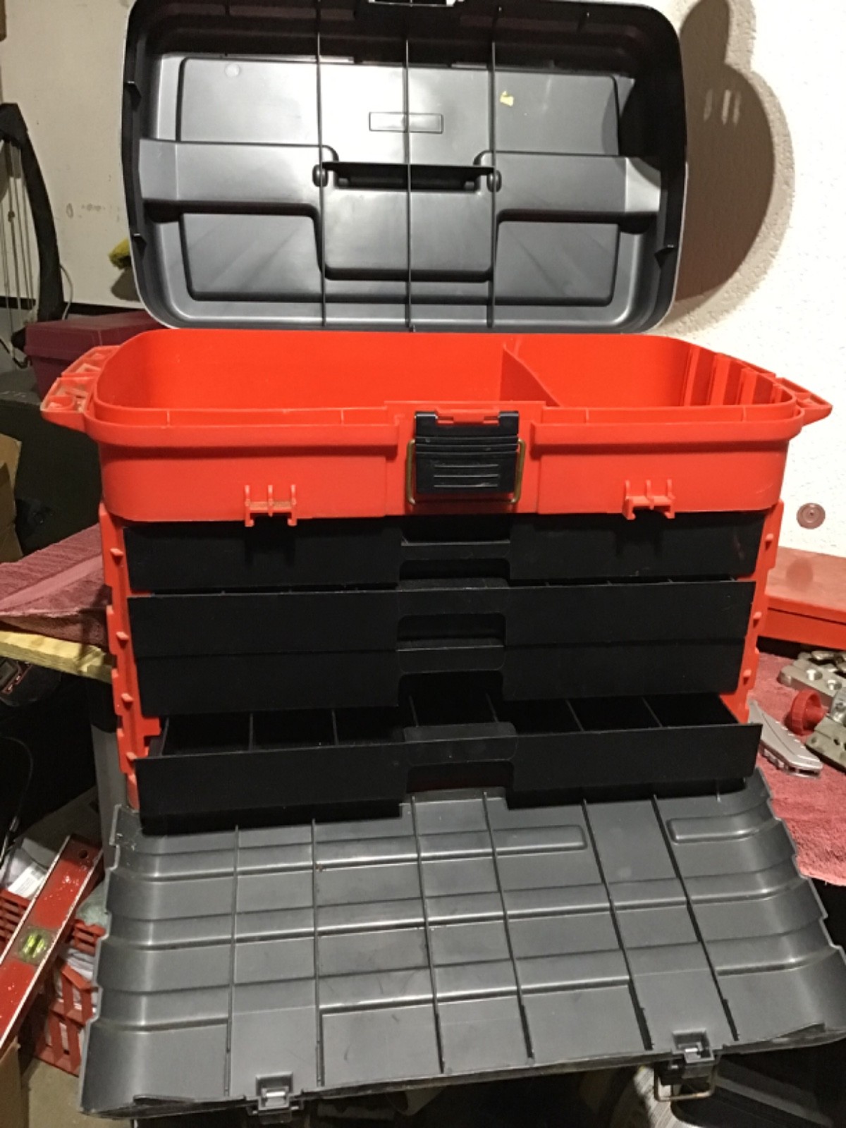 Plano 858 Tackle or Tool Box with 4 pull out drawers