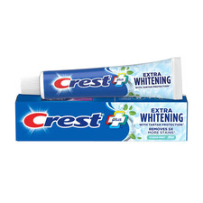 CREST Plus Extra Whitening with Tartar Protection Clean Mint Toothpaste 5.4 Oz