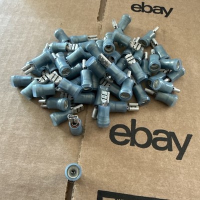 New Genuine OEM LOT OF 100 TE Connectivity 696108-1   .187 PIDG Faston Rec.16-14