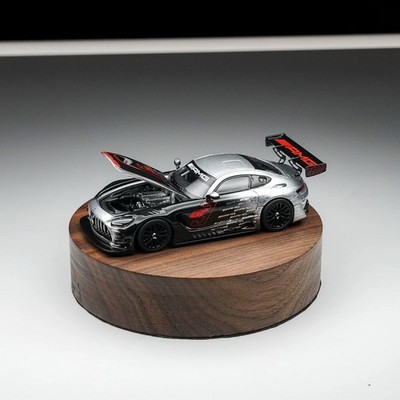 Kiloworks 1/64 Scale Mercedes-Benz AMG GT3 EVO Diecast Car Model Toy Gift