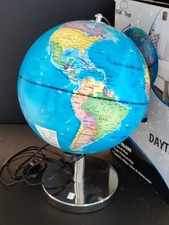 EARTH GLOBE  Stand -CELESTIAL Globe -Night Light -USA Toyz- Constellations