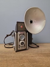 Kodak Duaflex IV 620 Film Camera W/ Strap Kodet Lens  Flash Attachment