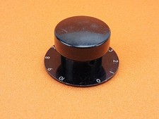 Vintage Control Knob Black 0-10 Radio Test Equipment AS IS #1