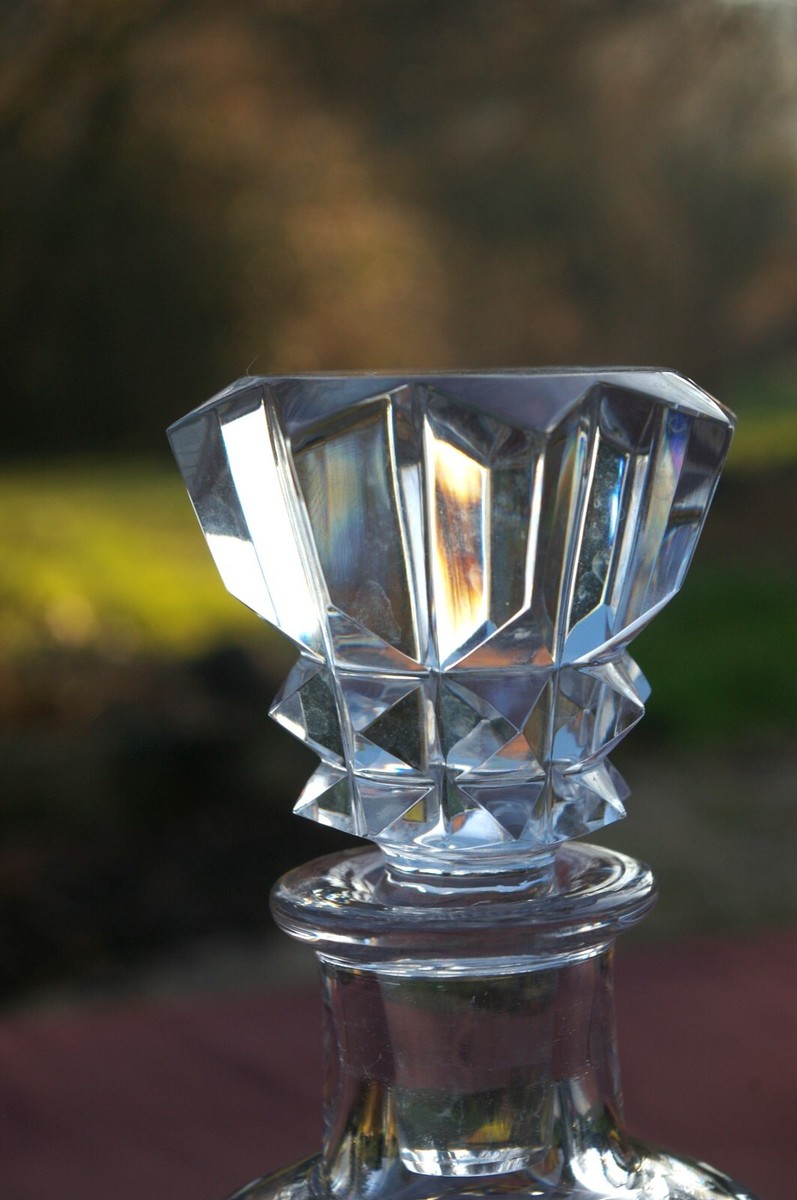 Grande Carafe En Cristal Baccarat – Modèle Piccadilly – Transparent