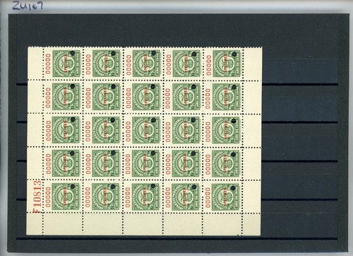 PANAMA Revenues IMPUESTO PERSONAL B/5 ABNCo SPECIMEN F10813 Block{25} MNH ZU107 - 第 4/9 張圖片