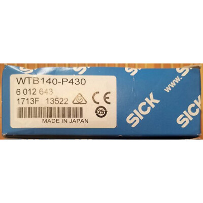 1PS NEW Sick Photoelectric switch WTB140-P430 6012643 Fast