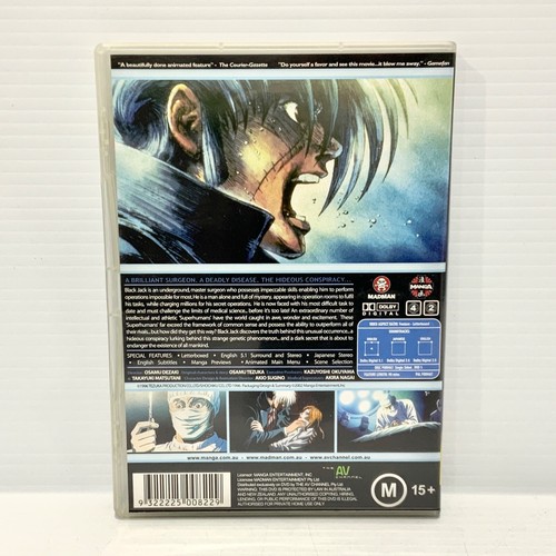 Black Jack - DVD R4 - Anime - Probado y funcionando - Imagen 2 de 3