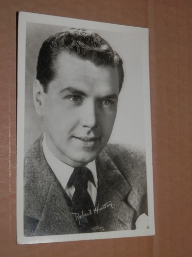 ROBERT HUTTON - ACTOR ESTADOUNIDENSE 1920-1994 - SIN USAR 1940-1950 FOTO REAL POSTAL - Imagen 1 de 2