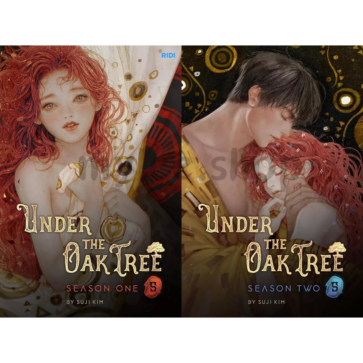 Under The Oak Tree By Suji Kim Season 1&2 Vol. 1-5 English Version