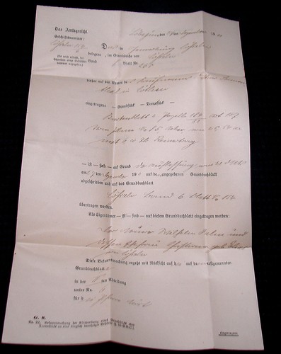 OPC 1911 Alemania Lobejun Documento Oficial Correo Gratuito - Imagen 3 de 5