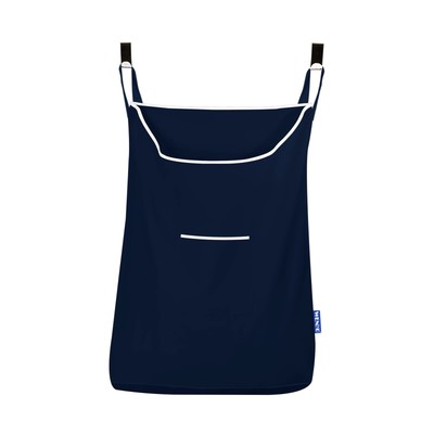 Laundry Hamper Bag Hanging Over The Door Basket with Hooks for Bathroom Close...