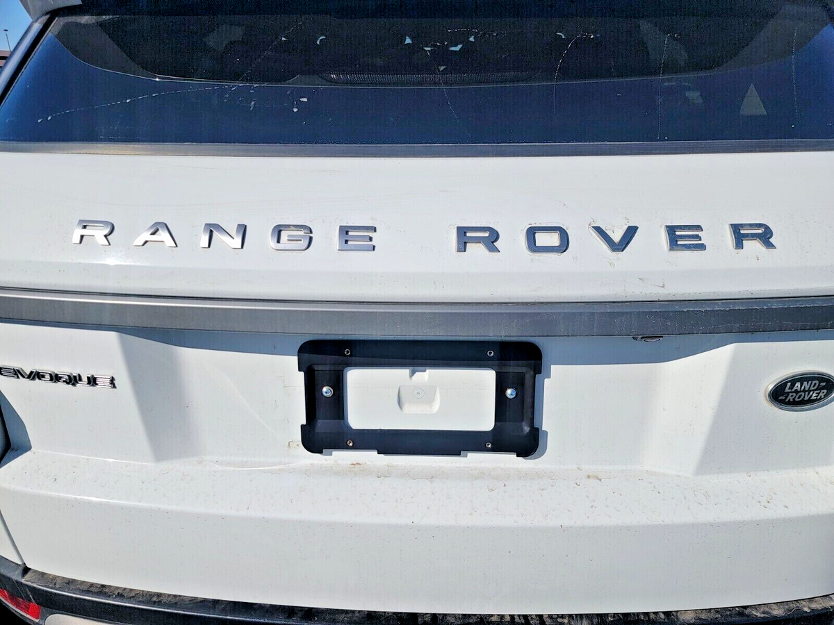 ブランド: ランドローバー（RANGE ROVER） ラゲッジガード Rear License Plate Tag Mount Holder Bracket for LAND ROVER + 6