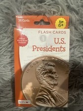 PRESIDENTS of the United States FLASH CARDS Bendon 36 Cards 2015
