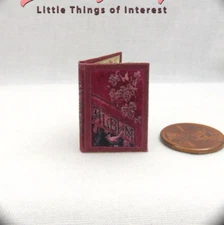 VINTAGE PHOTO ALBUM 1:12 Scale Miniature Book Pictures