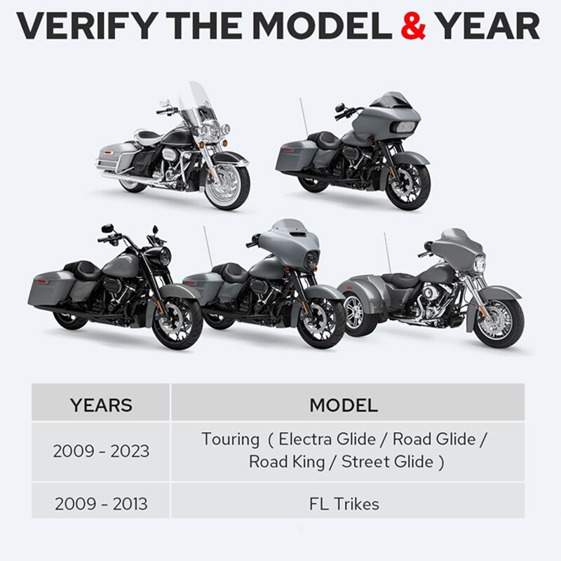 1.25inch Driver Floorboard Extensions Spacer Extenders Kit For Harley Touring FL