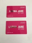 $40 in Lorna Jane Gift Cards (2 x $20)