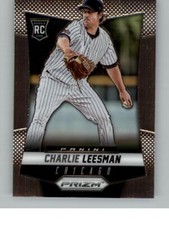 2014 Panini Prizm Charlie Leesman 188 RC Chicago White Sox