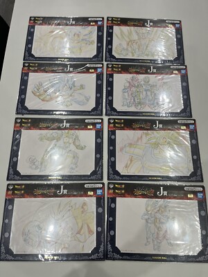 Dragon Ball Ichiban Kuji Lot Of 8 Genga Art Complete Set Son Goku