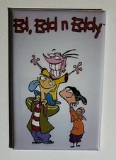 Eddie Ed and Eddy Cartoon Refrigerator Magnet 2" X 3" fridge