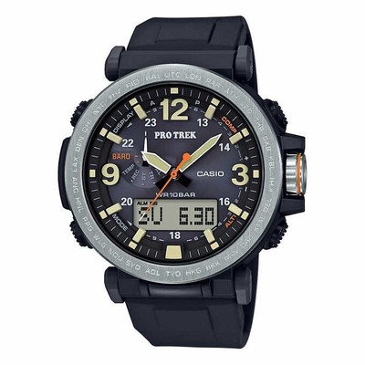 Casio Pro Trek Men's Tough Solar Triple Sensor 51mm Watch New