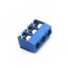 100 PCS KF301-3P 5.08mm Blue Connect Terminal Screw Terminal Connector