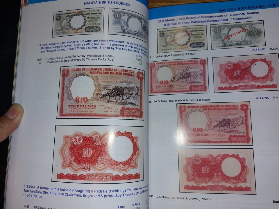 ISC 24th Edition Malaysia-Singapore-Brunei Coin & Paper Money Catalogue - Image 3 of 4