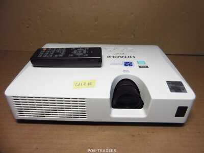 Hitachi CP-X2021WN Projector Beamer XGA 3LCD 2200 LUMENS HDMI- 417 H / RED LIGHT